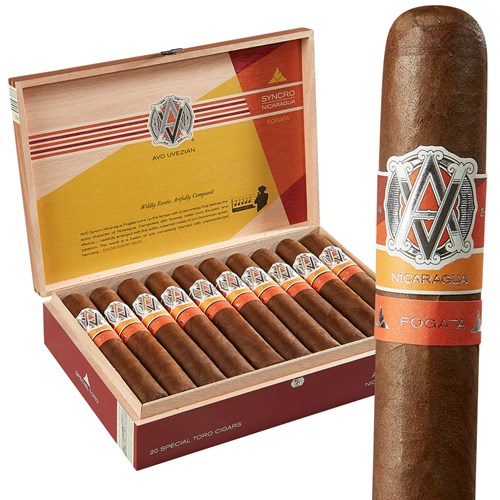 Коробка AVO Syncro Fogata Robusto на 20 сигар