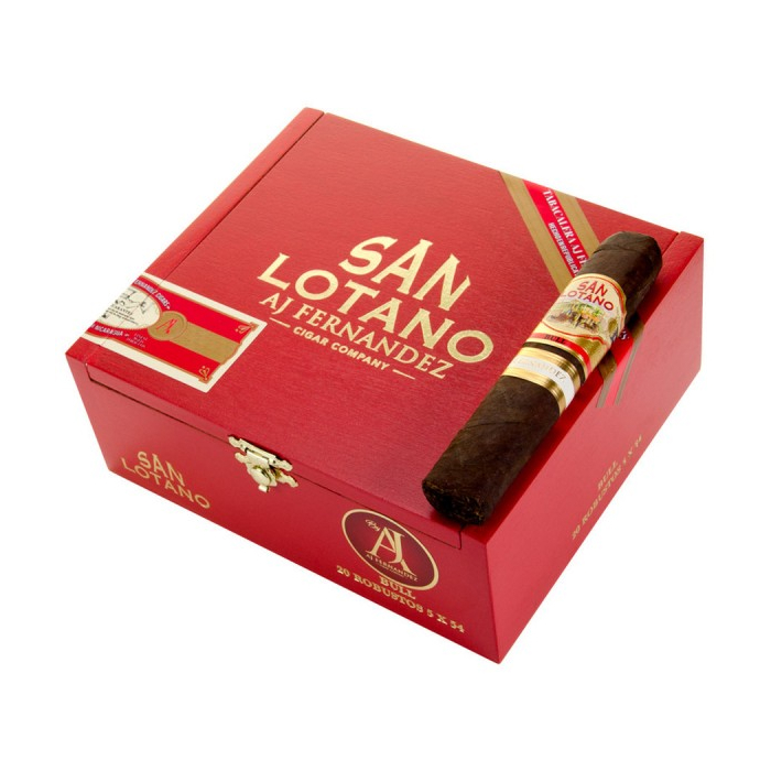 Коробка A. J. Fernandez  San Lotano The Bull Robusto на 20 сигар