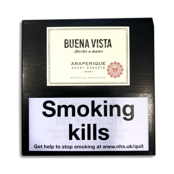 Упаковка Buena Vista Araperique Short Robusto на 5 сигар