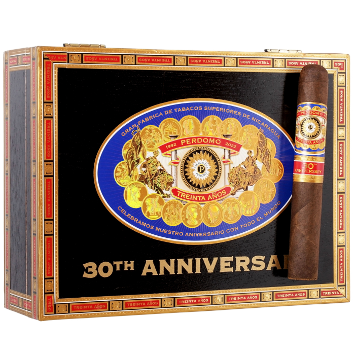 Коробка Perdomo 30th Anniversary Box-Pressed Epicure Maduro на 30 сигар