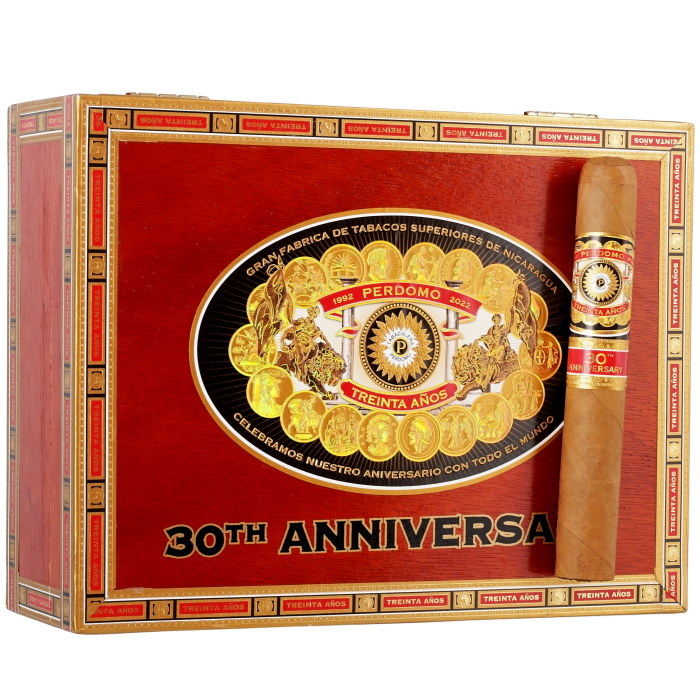 Коробка Perdomo 30th Anniversary Box-Pressed Epicure Connecticut на 30 сигар