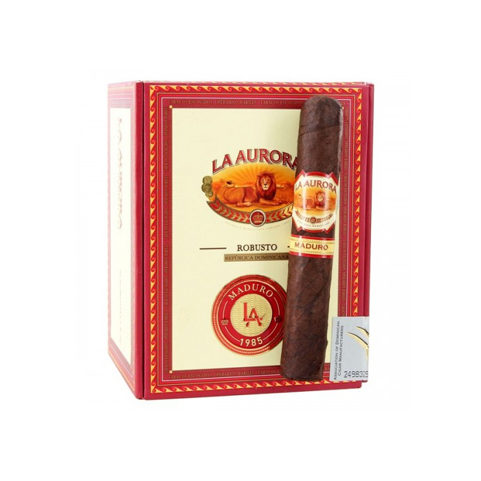 Коробка La Aurora 1985 Maduro Robusto на 20 сигар