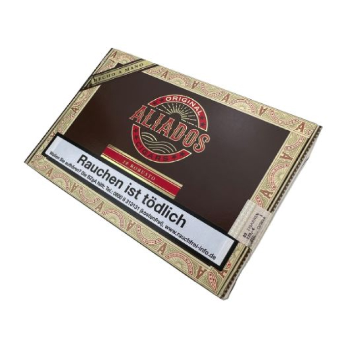 Коробка Cuba Aliados Original Blend Robusto на 20 сигар