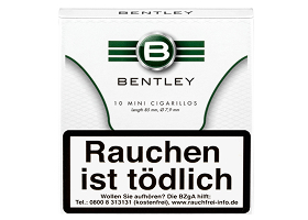 Сигариллы Bentley White Mini 10 Cigarillos