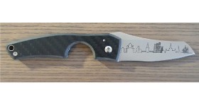 Сигарный нож Le Petit - Skyline - Carbon - Moscow