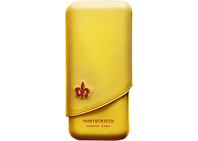 Футляр Montecristo Yellow на 3 сигары