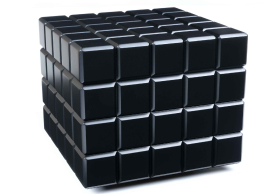 Хьюмидор Colibri Heritage Cube на 60 сигар, Черный лак HU125T1