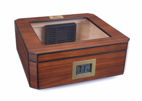 Хьюмидор Lubinski на 30 сигар со стеклом, Орех Q245