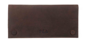 Кисет P&A для самокруток и 2 смесей, натуральная буйволиная кожа P307-Buffalo