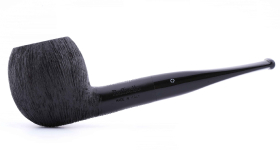 Курительная трубка Barontini Raffaello Pettinata Black 121 9 мм, Raffaello-121