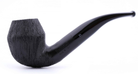 Курительная трубка Barontini Raffaello Pettinata Black 124 9 мм, Raffaello-124