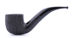 Курительная трубка Barontini Raffaello Pettinata Black 125 9 мм, Raffaello-125