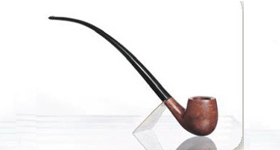 Курительная трубка BPK Long Churchwarden briar pipe 230mm 73-41