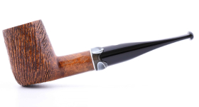 Курительная трубка Mastro de Paja Pettinata Classica с цветным кольцом, без фильтра M451-9