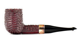 Курительная трубка Peterson Christmas Pipe 2025 Rustic 107 P-Lip, без фильтра