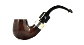 Курительная трубка Peterson De Luxe System Dark Smooth 20s P-Lip, 9 мм