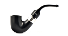 Курительная трубка Peterson De Luxe System Ebony 8s P-Lip, 9 мм