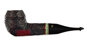 Курительная трубка Peterson Emerald Rustic 150 P-Lip, 9 мм