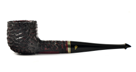Курительная трубка Peterson Emerald Rustic 606 P-Lip, 9 мм