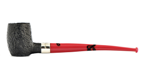 Курительная трубка Peterson Halloween 2024 Dracula SandBlast Barrel, без фильтра