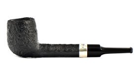 Курительная трубка Peterson Junior SandBlast - Silver Mounted Lovat, без фильтра