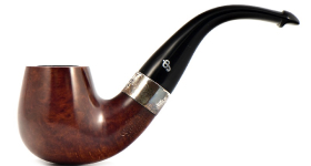 Курительная трубка Peterson Kildare 221 Silver P-Lip, 9 мм