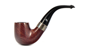 Курительная трубка Peterson Kildare 338 Silver P-Lip, 9 мм