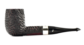 Курительная трубка Peterson Pub pipe Rustic Billiard P-Lip, 9 мм