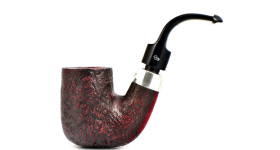 Курительная трубка Peterson Pub pipe Sandblast P-Lip, без фильтра