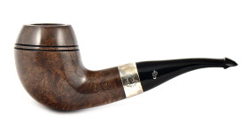 Курительная трубка Peterson Sherlock Holmes - Dark Smooth - Deerstalker  P-Lip, без фильтра