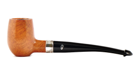 Курительная трубка Peterson Speciality Pipes - Barrel - Natural Silver Mounted P-Lip, без фильтра