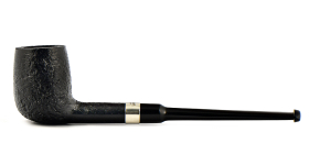 Курительная трубка Peterson Speciality Pipes - Billiard - Sanblasted Nickel Mounted, без фильтра