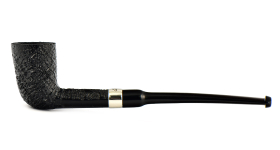 Курительная трубка Peterson Speciality Pipes - Dublin - Sanblasted Nickel Mounted, без фильтра