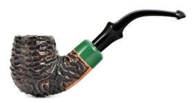 Курительная трубка Peterson St. Patricks Day 2024 Rustic 307 P-Lip, без фильтра