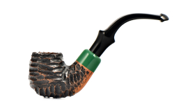 Курительная трубка Peterson St. Patricks Day 2024 Rustic 317 P-Lip, без фильтра