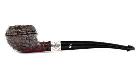 Курительная трубка Peterson St. Patricks Day 2025 - Rustic 411 P-Lip, без фильтра