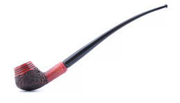 Курительная трубка SER JACOPO Mastro Geppetto Churchwarden Rustic, 9 мм G821-3
