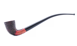 Курительная трубка SER JACOPO Mastro Geppetto Churchwarden Rustic, без фильтра G821-2