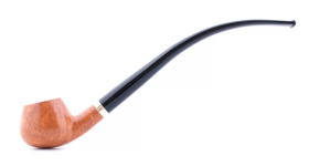Курительная трубка SER JACOPO Mastro Geppetto Churchwarden Silver, 9 мм G312-1