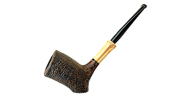 Курительная трубка Tsuge New Tokyo Bamboo Army Mount 553 Sandblast, без фильтра