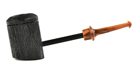 Курительная трубка Volkan Pipe - One Mixed Finishing - 001, без фильтра