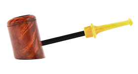 Курительная трубка Volkan Pipe - One Mixed Finishing - 026, без фильтра