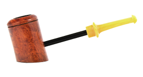 Курительная трубка Volkan Pipe - One Mixed Finishing - 031, без фильтра