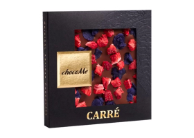 Молочный шоколад ChocoMe «CARRÉ» 50V107, 50 гр.