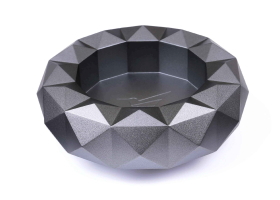 Пепельница Colibri Quasar на 6 сигар, Серый лак Gunmetal AT300T3