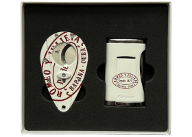 Подарочный комплект Romeo y Julieta гильотина и зажигалка Xikar