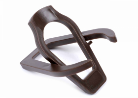 Подставка на 1 трубку складная, Пластик, Коричневая, 553-820