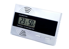 Термо-гигрометр Passatore цифровой, серебро 596-502