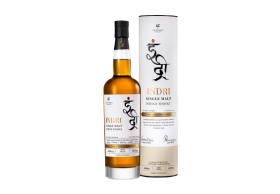 Виски Indri Trini Three Wood Single Malt, 0.7 л.