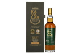 Виски Kavalan Solist Ex-Bourbon Cask (57,8%), gift box, 0.7 л.